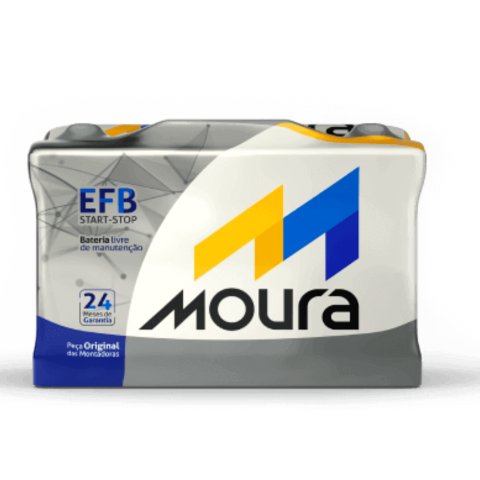 Bateria Start Stop Moura 50Ah - MF50ED
